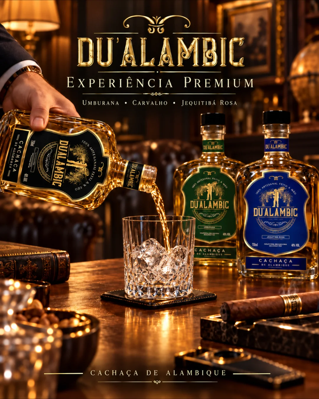 DU'ALAMBIC em ambiente premium